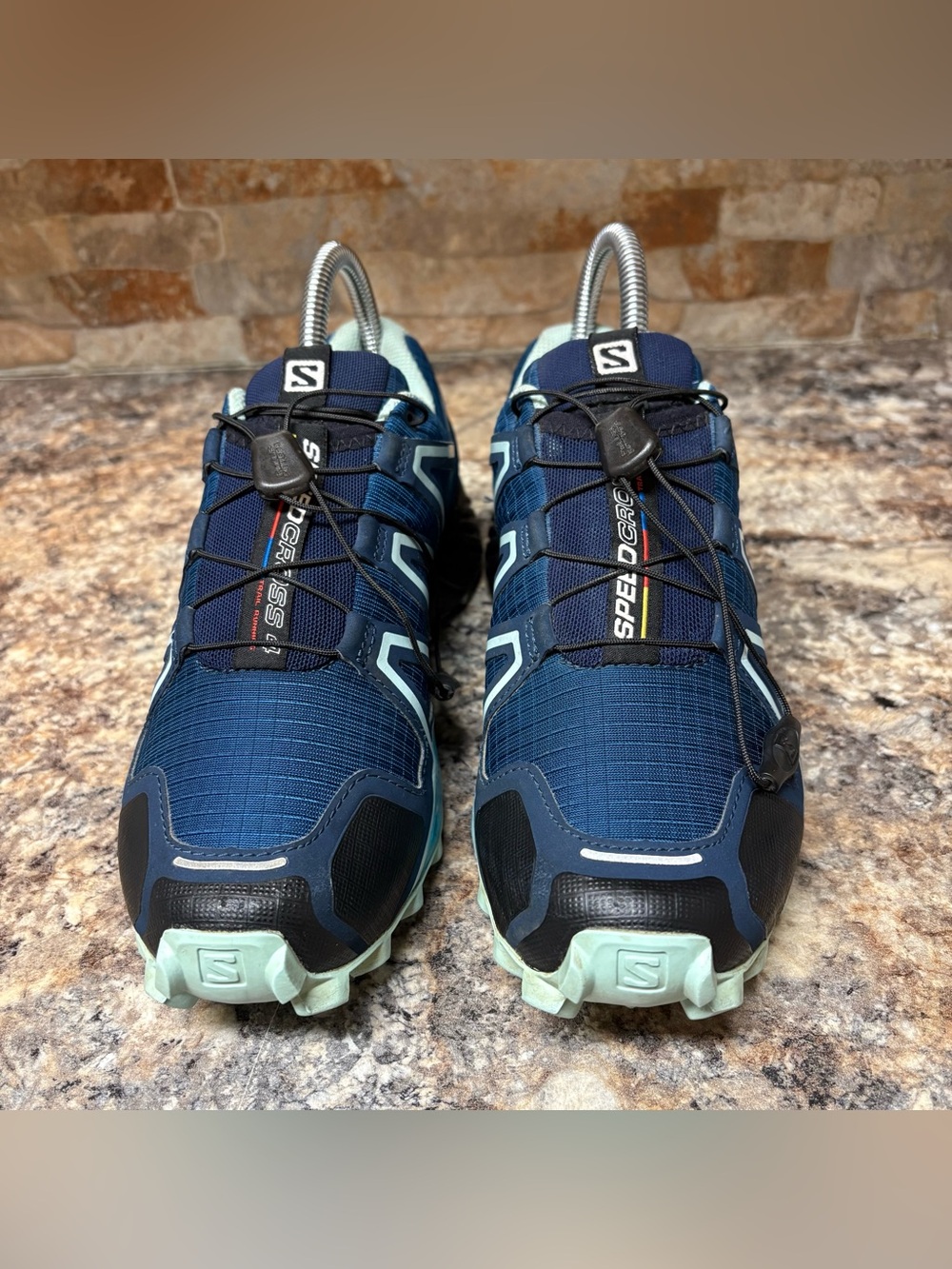 Salomon Speedcross 4 Trail Running Hiking Sneaker Size 7 - Picture 3 of 9